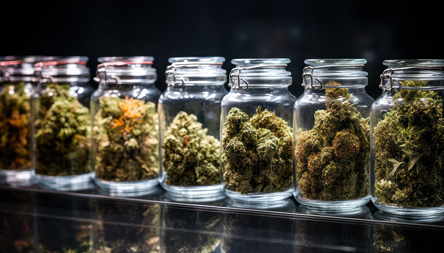 Collection de fleurs cbd H4cbd